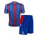 Maillot de foot Crystal Palace Domicile vêtements enfant 2024-25 Manches Courtes (+ pantalon court)